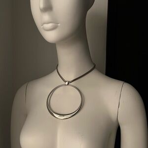 Jean Paul Gaultier Silver Ring Pendant